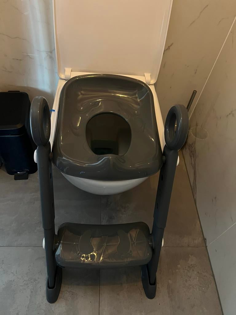 Kinder toiletverkleiner met opstapje, Kinderen en Baby's, Ophalen, Zo goed als nieuw, Overige typen, Standaard