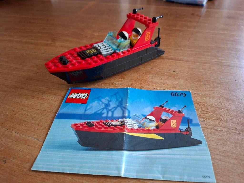 Vintage lego 6641 , 6642 en 6679 uit jaren 80-90, Gebruikt, Lego, Ophalen of Verzenden, Compleet