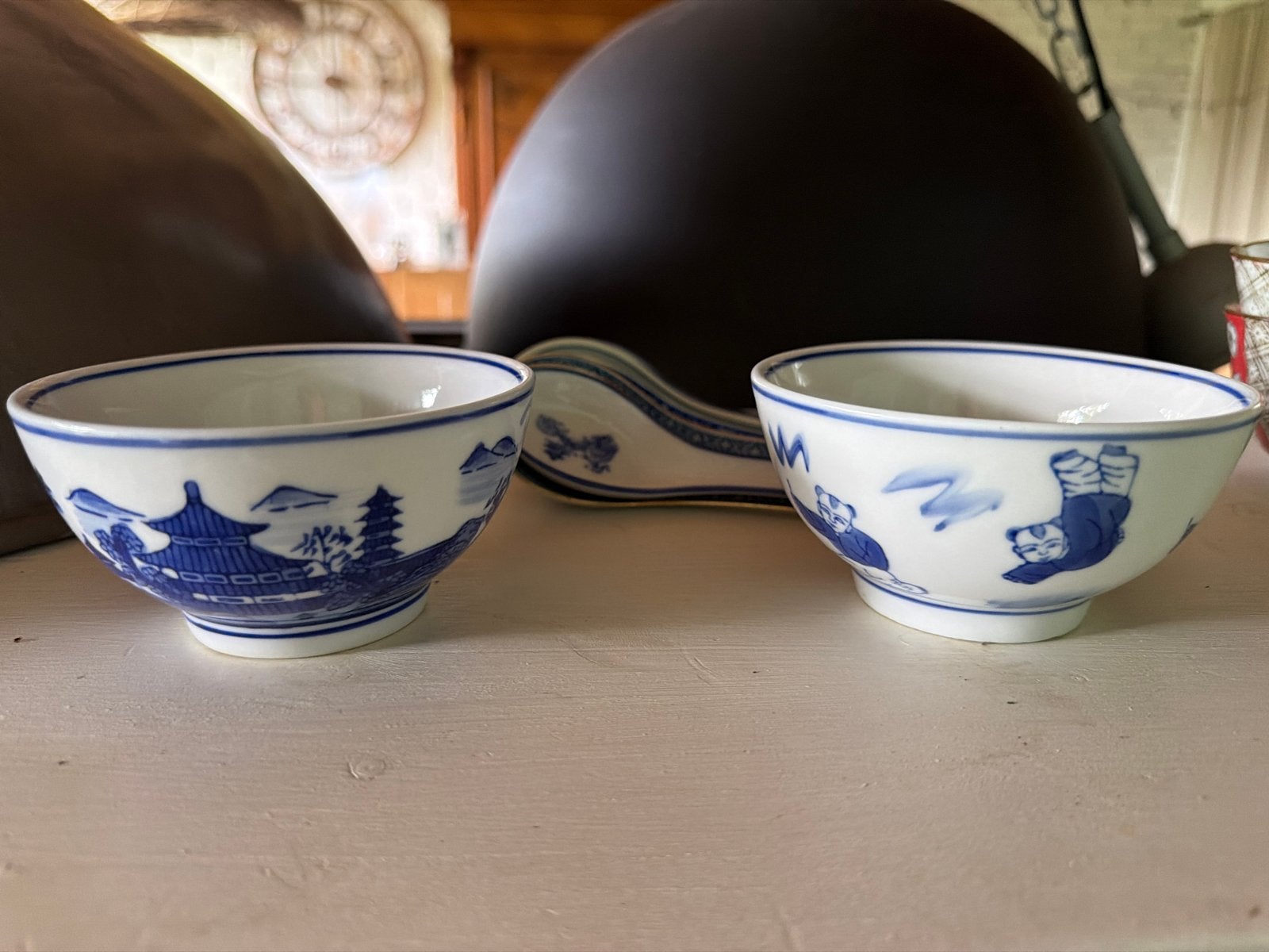 Set van 2 antieke Chinese porseleinen kommetjes, Ophalen of Verzenden