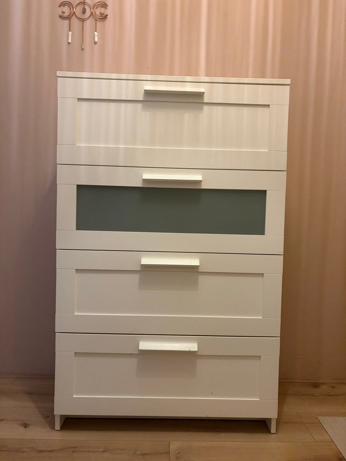 IKEA Brimnes ladekast met 4 lades, Ophalen, Gebruikt, 50 tot 100 cm, 3 of 4 laden