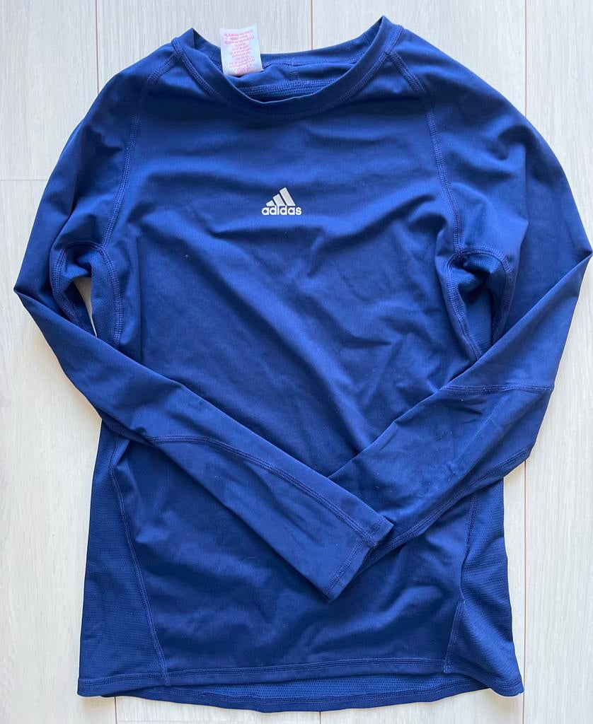Adidas Techfit Climalite shirt 13-14Y/164, Ophalen of Verzenden, Zo goed als nieuw, Kleding