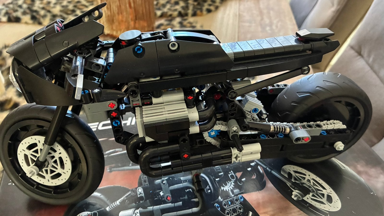Zeer mooie grote lego technic Batman Batcycle, Ophalen of Verzenden, Zo goed als nieuw, Motor