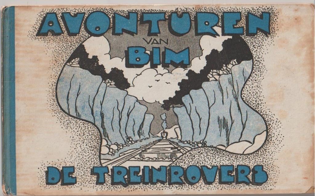 Bim (Jefke) De treinrovers uit 1943 hardcover, Boeken, Eén stripboek, Ophalen of Verzenden, Gelezen