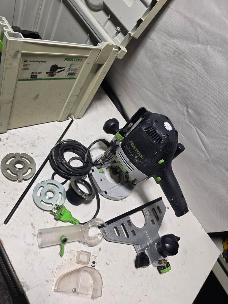Festool OF 1400 EBQ-Plus Bovenfrees In Systainer 1400W, Ophalen of Verzenden, Festool, N.v.t, N.v.t