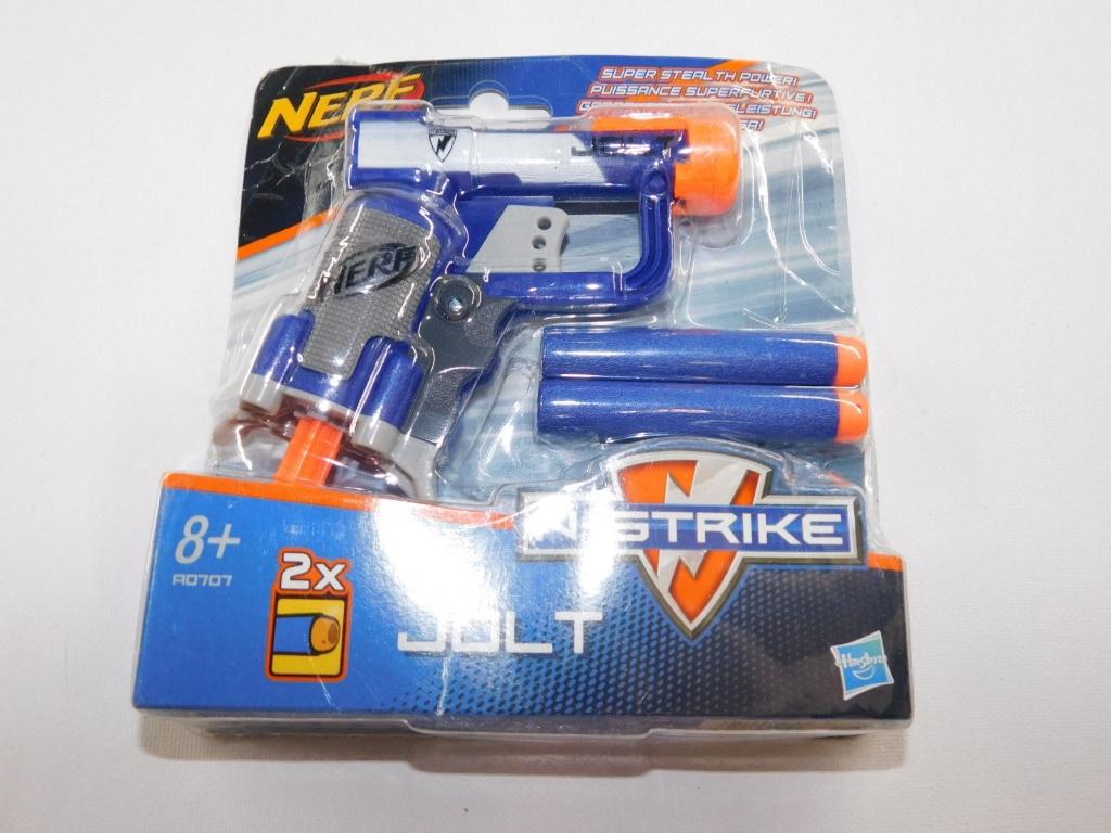 Nerf N-Strike Elite Jolt, Nieuw, Hasbro Europe, Info@hasbro.co.uk, 4 The Square  ⠀ ⠀Stockley Park  ⠀ ⠀UB11 1ET ⠀UXBRIDGE  ⠀ ⠀Verenigd Koninkrijk