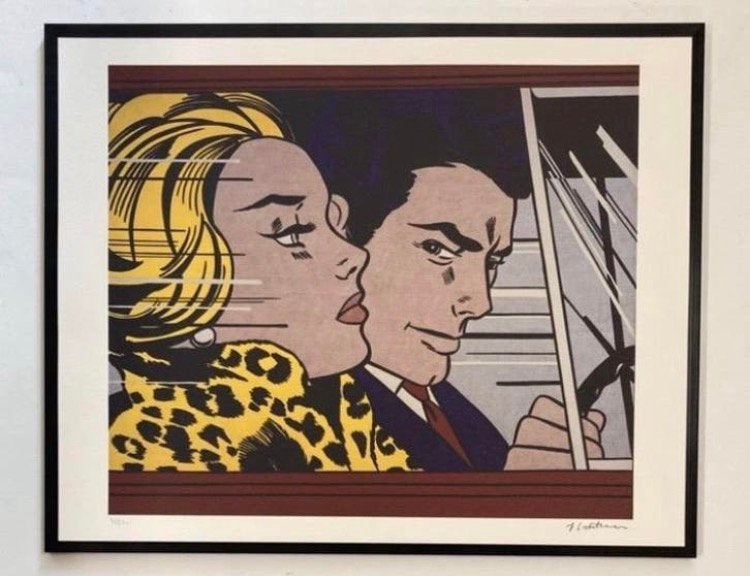 Roy Lichtenstein : lithografie met certificaat, Ophalen of Verzenden
