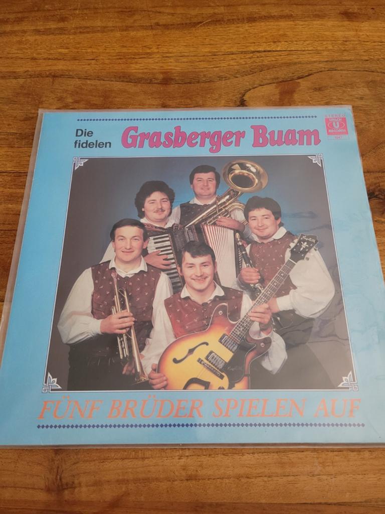 Die fidelen grasberger buam, Cd's en Dvd's, Ophalen of Verzenden, Zo goed als nieuw, Overige formaten, Levenslied of Smartlap