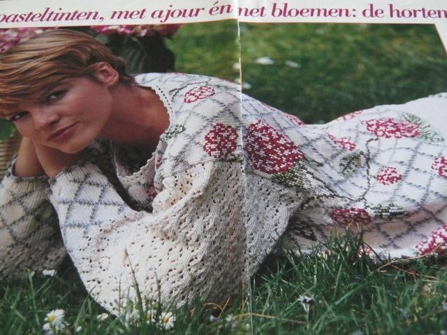 Breipatroon  Hortensia trui 36 / 38  nr 5446, Verzenden, Nieuw, Breien, Patroon of Boek