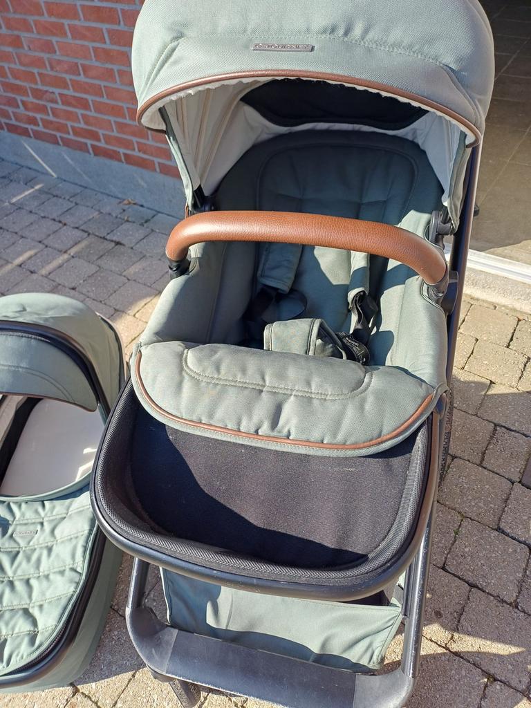 Qute Q-journey kinderwagen groen/zwart, Kinderen en Baby's, Kinderwagens en Combinaties, Ophalen, Gebruikt, Kinderwagen, Overige merken