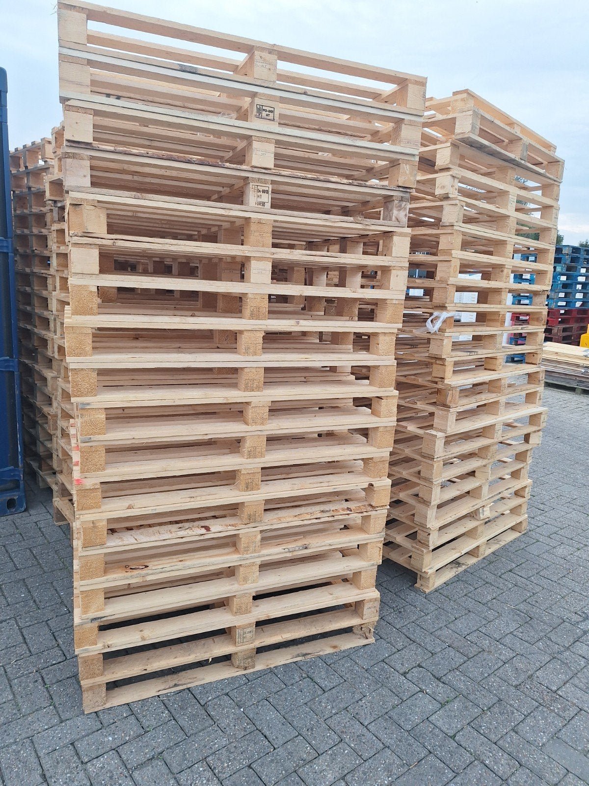 Europallets Wegwerp 80x120 cm - 300/400 stuks, Gebruikt, 100 cm of meer, 60 cm of meer, Overige typen
