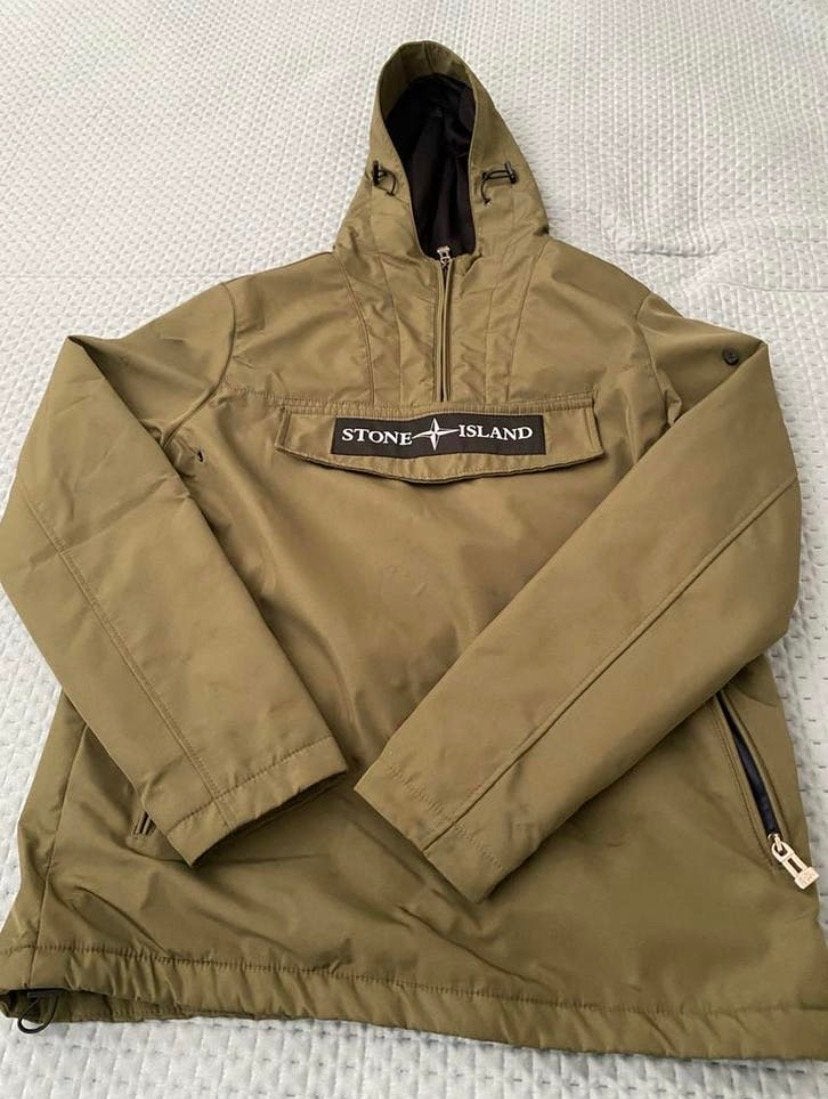 Stone Island jas - Mist 1 knoop, Ophalen of Verzenden, Gedragen, Maat 46 (S) of kleiner, Groen
