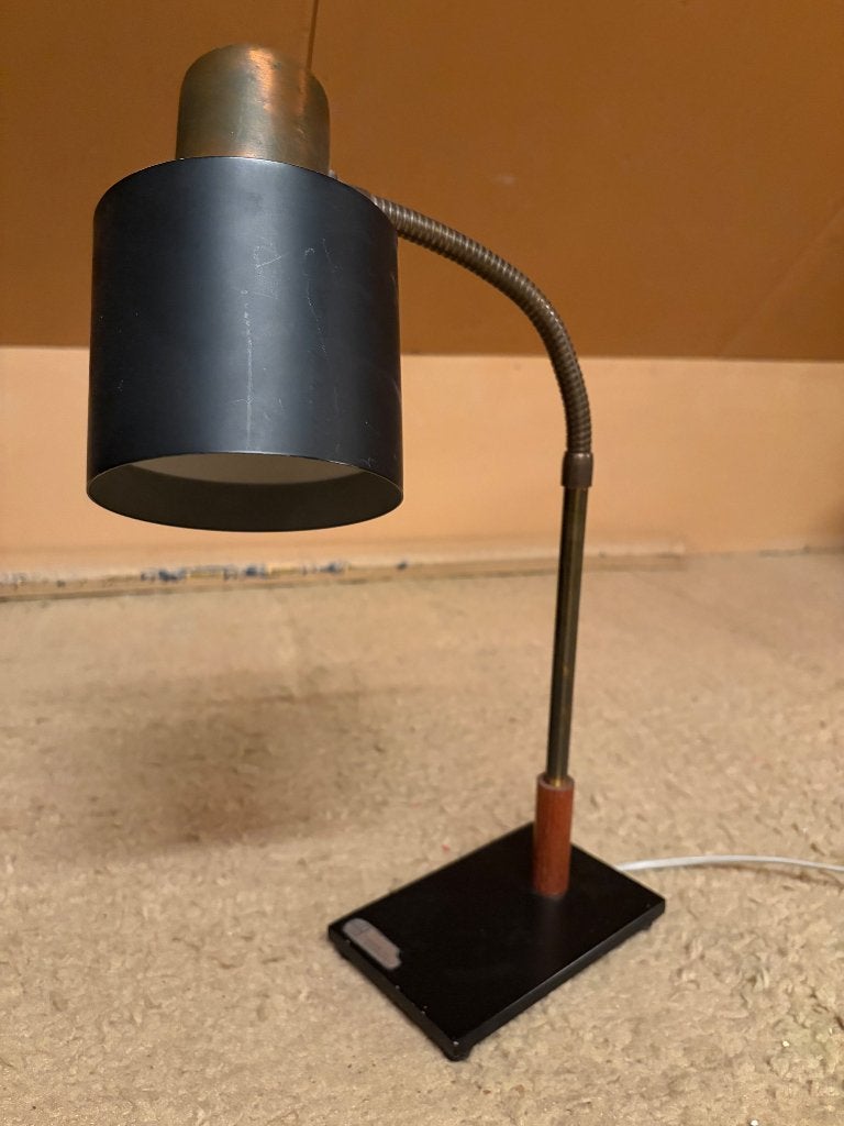 Deense bureaulamp mid century  Hammerborg, Ophalen of Verzenden, Bureaulamp