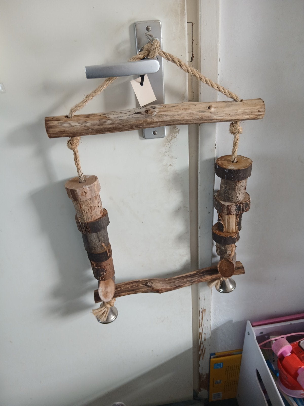 mooie papagaaien schommel nr 761, Ophalen, Zo goed als nieuw, Kooi-accessoires