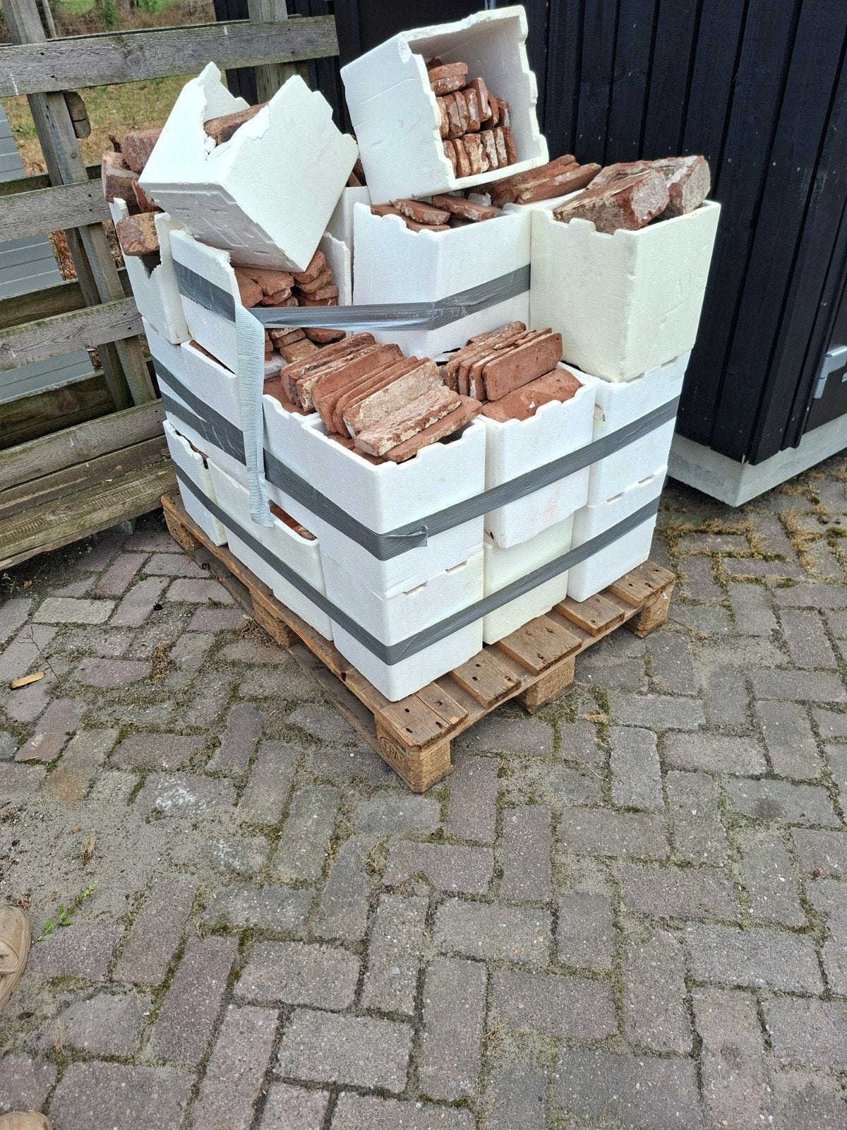 Te koop steenstrips, Ophalen, Bakstenen