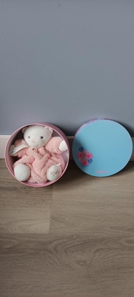 Kaloo Knuffel Roze Beertje, Ophalen of Verzenden, Zo goed als nieuw, Beer