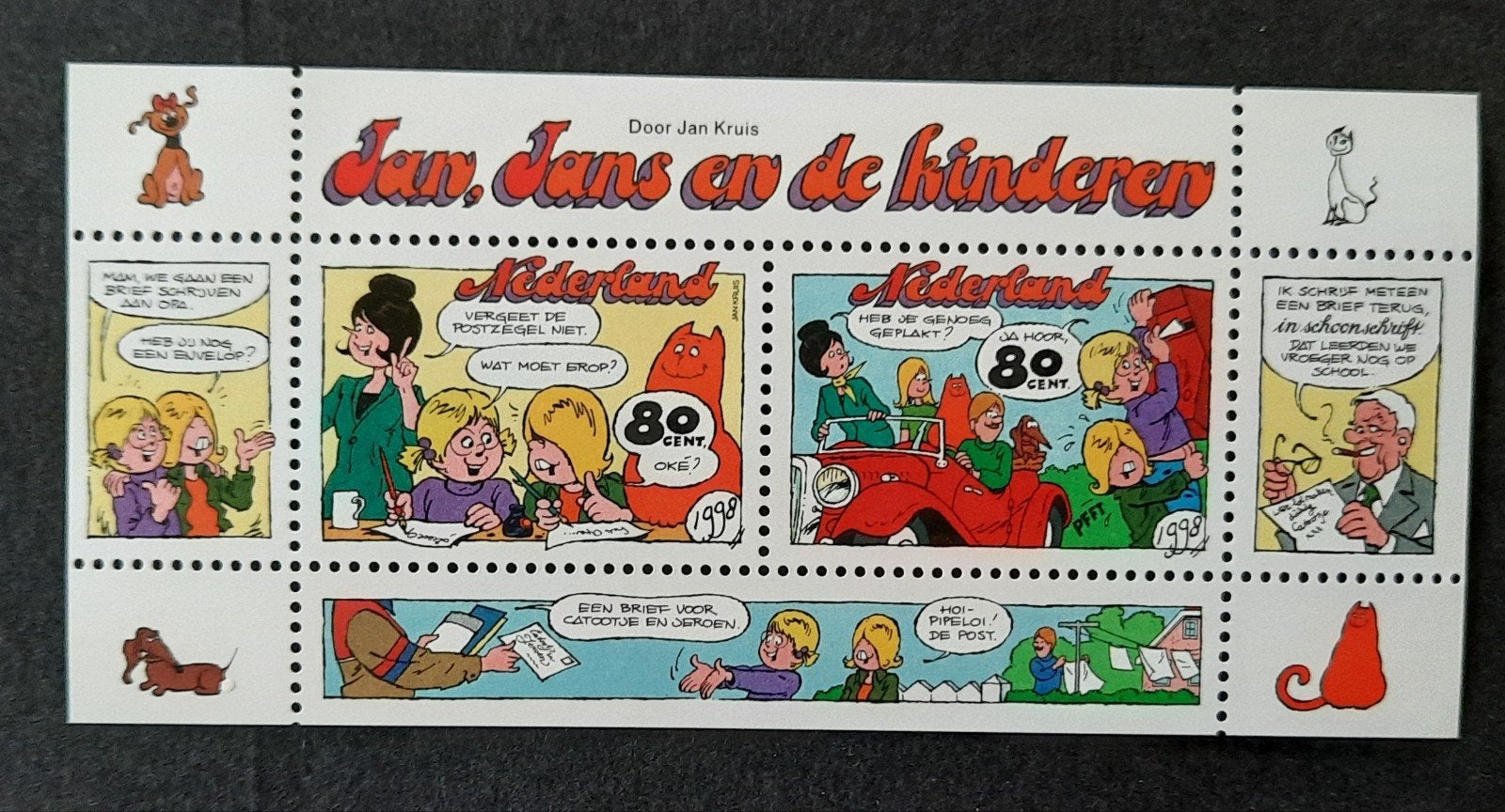 Nederland 1998 nvph nr 1782 Jan Jans en de kinderen, Postzegels en Munten, Ophalen of Verzenden, Postfris