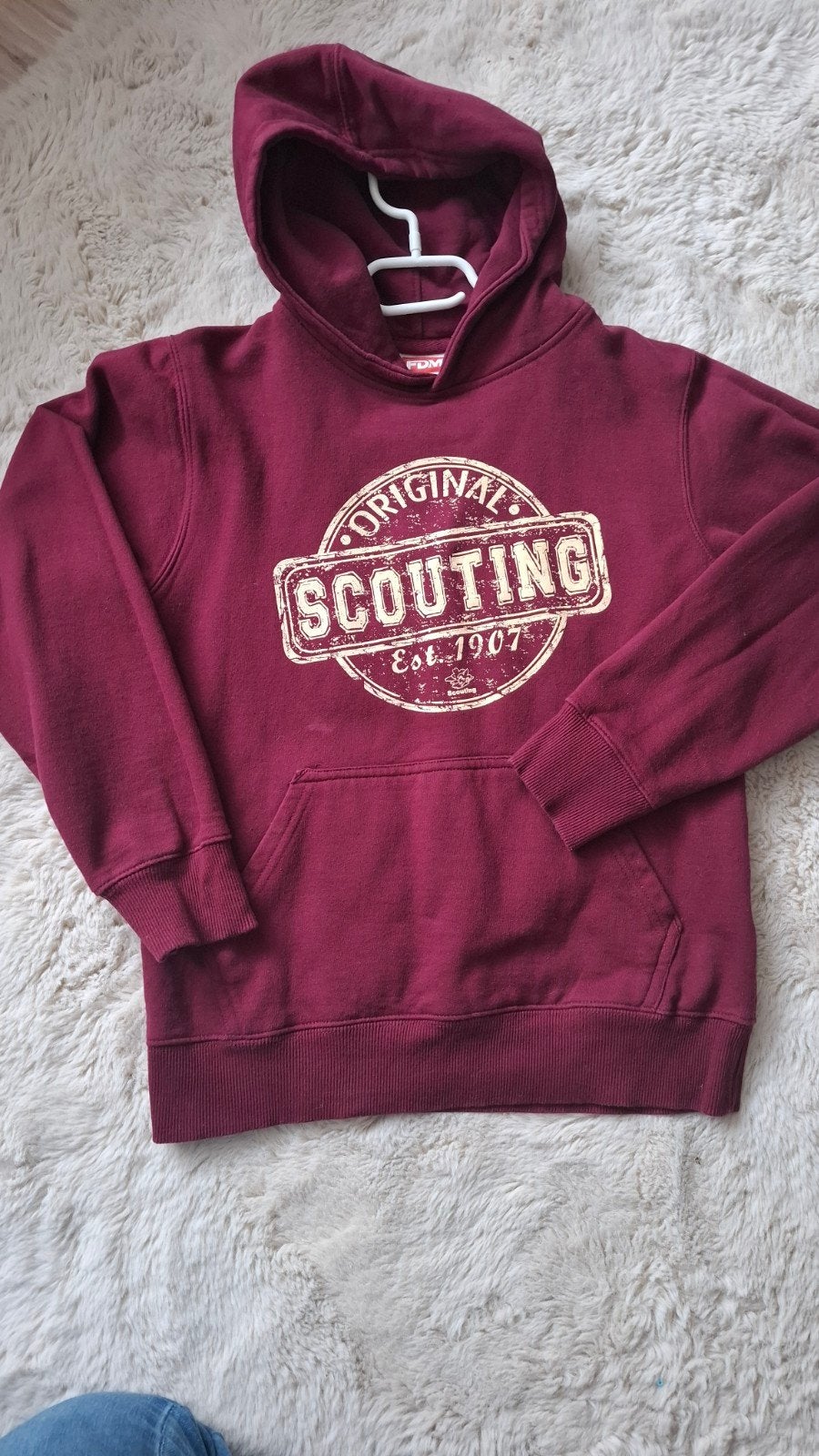 Scouting hoodie , maat 9-10 jaar, Ophalen of Verzenden, Jongen, Trui of Vest