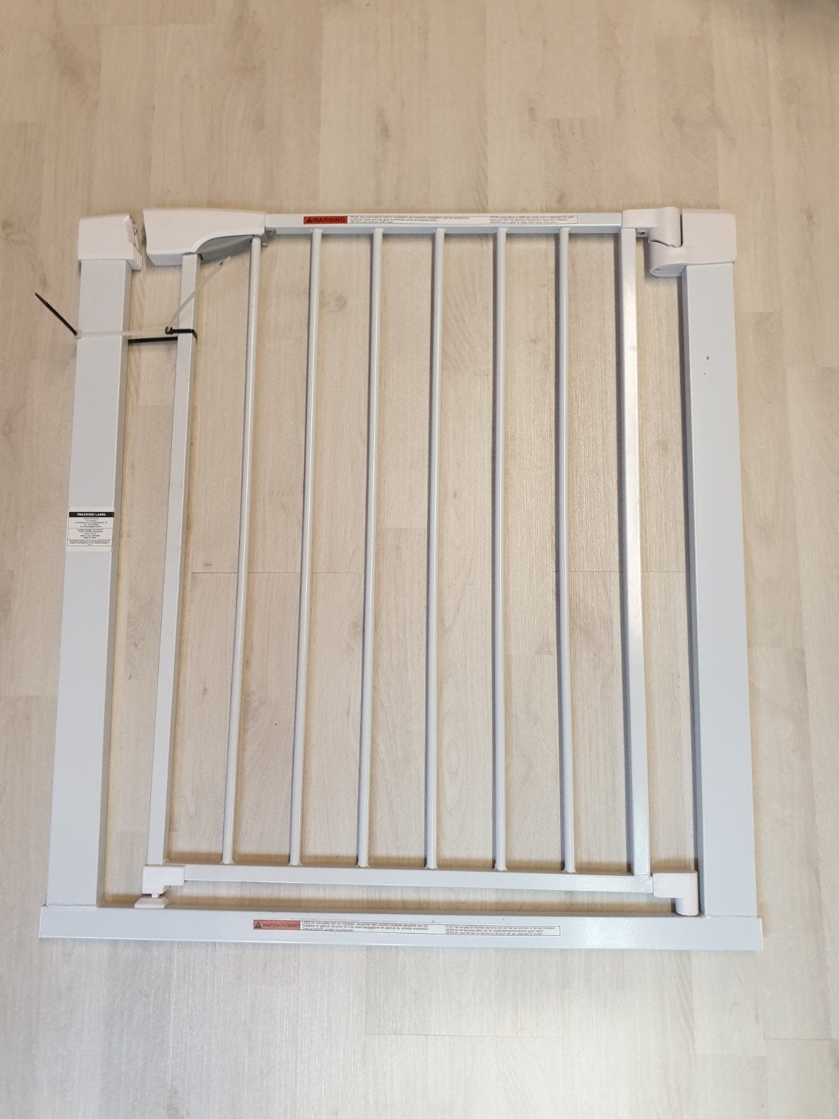 Veiligheidshekje, kinderhekje met dubbelsluiting, Ophalen, 100 tot 115 cm, Oprolhekje