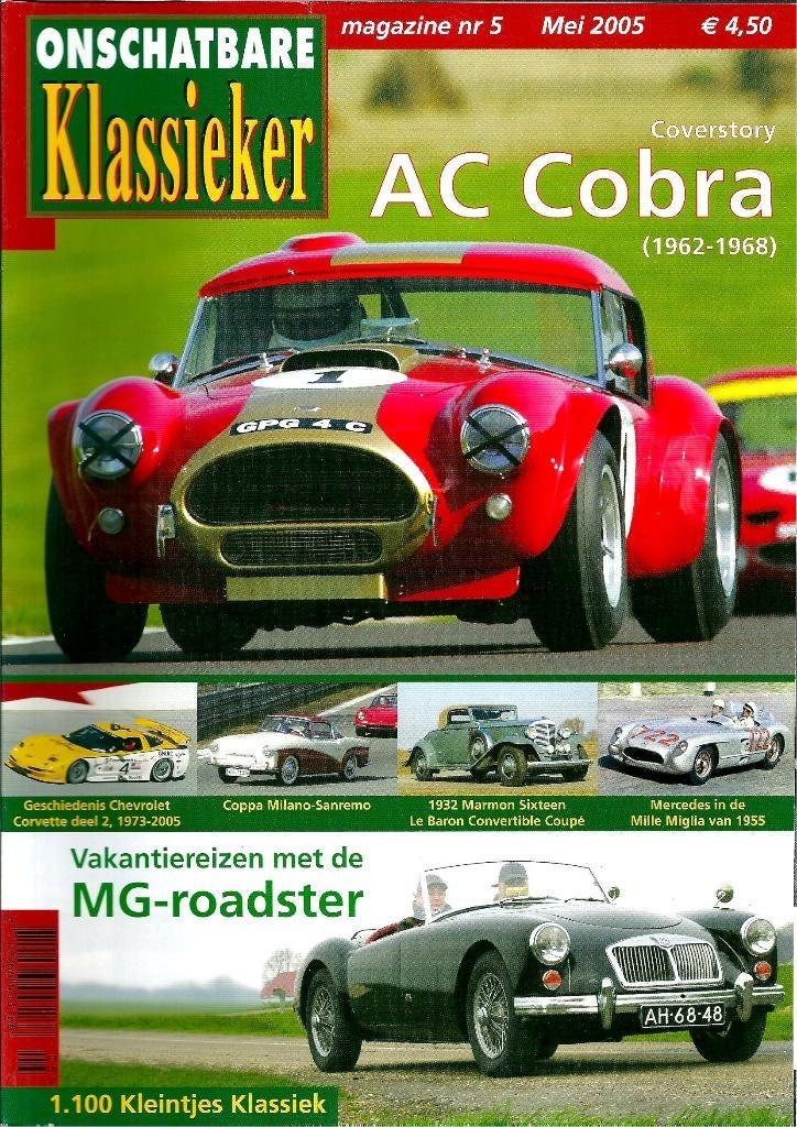 Onschatbare Klassieker reportage AC Cobra 1962-1968, Ophalen of Verzenden, Gelezen, Overige merken