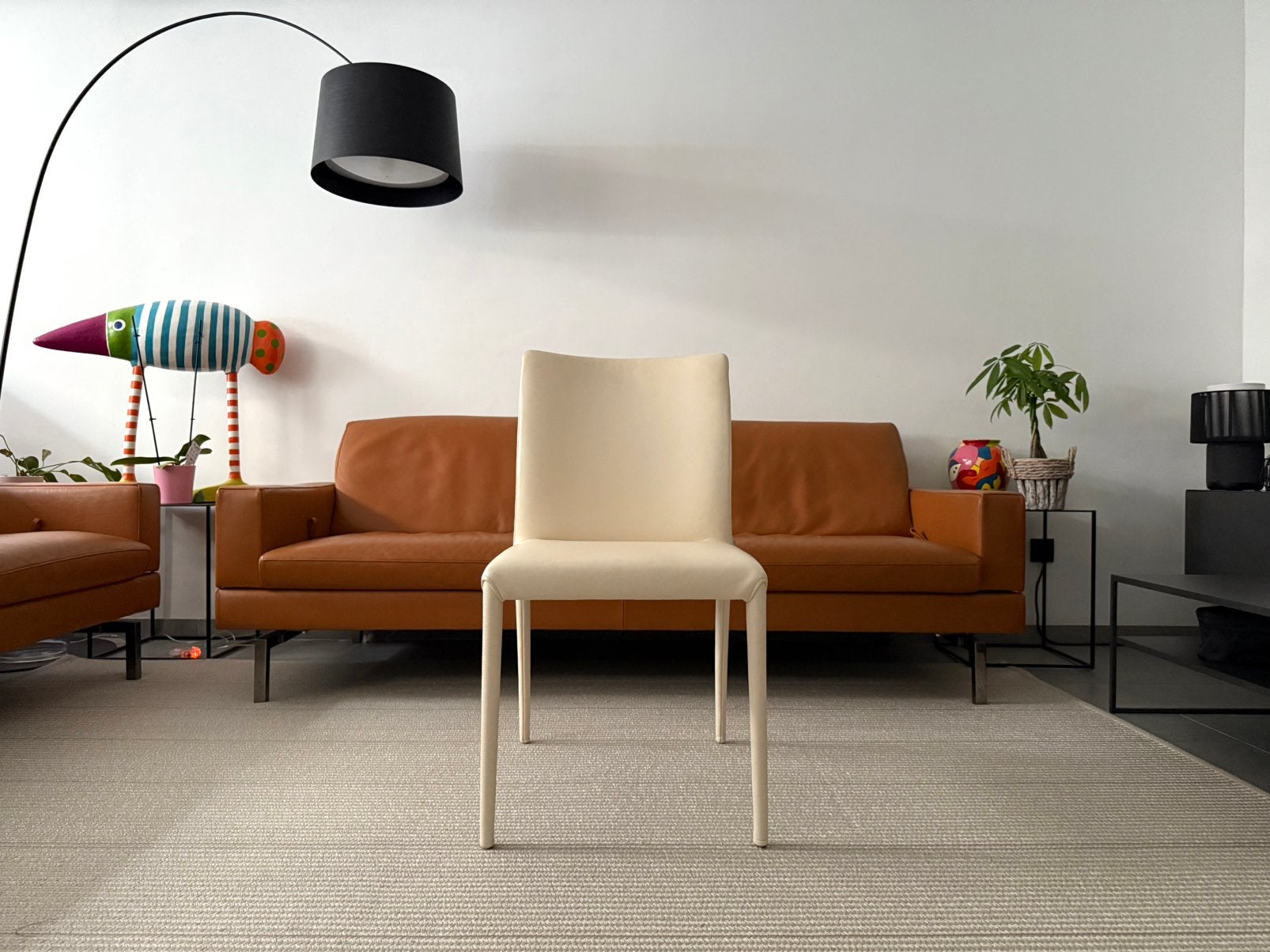 JORI Mikono Eetkamerstoel (Showroommodel, 6 stuks), Leolux artifort benz vitra pastoe arco minotti fritz italia, Leer, Ophalen of Verzenden