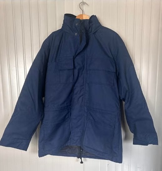 Nieuw! Lange werkjas parka winterjas maat L, NB, Nieuw, Ophalen of Verzenden, Jas