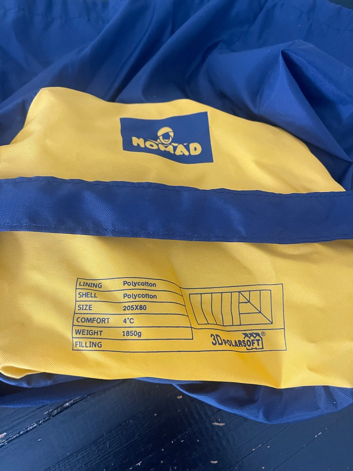 Nomad Slaapzak 3D Polarsolf - Comfort 4C, Ophalen of Verzenden, Gebruikt