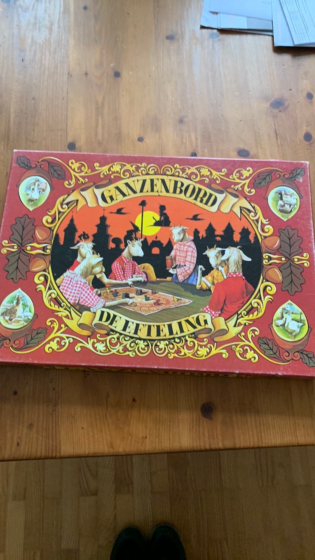 Efteling Ganzebordspel, Ophalen of Verzenden, Zo goed als nieuw, Overige typen
