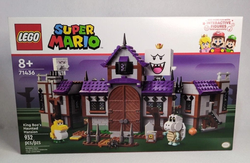 LEGO Super Mario 71436 King Boo's Spookhuis, Ophalen, Overige thema's, Lego, Nieuw