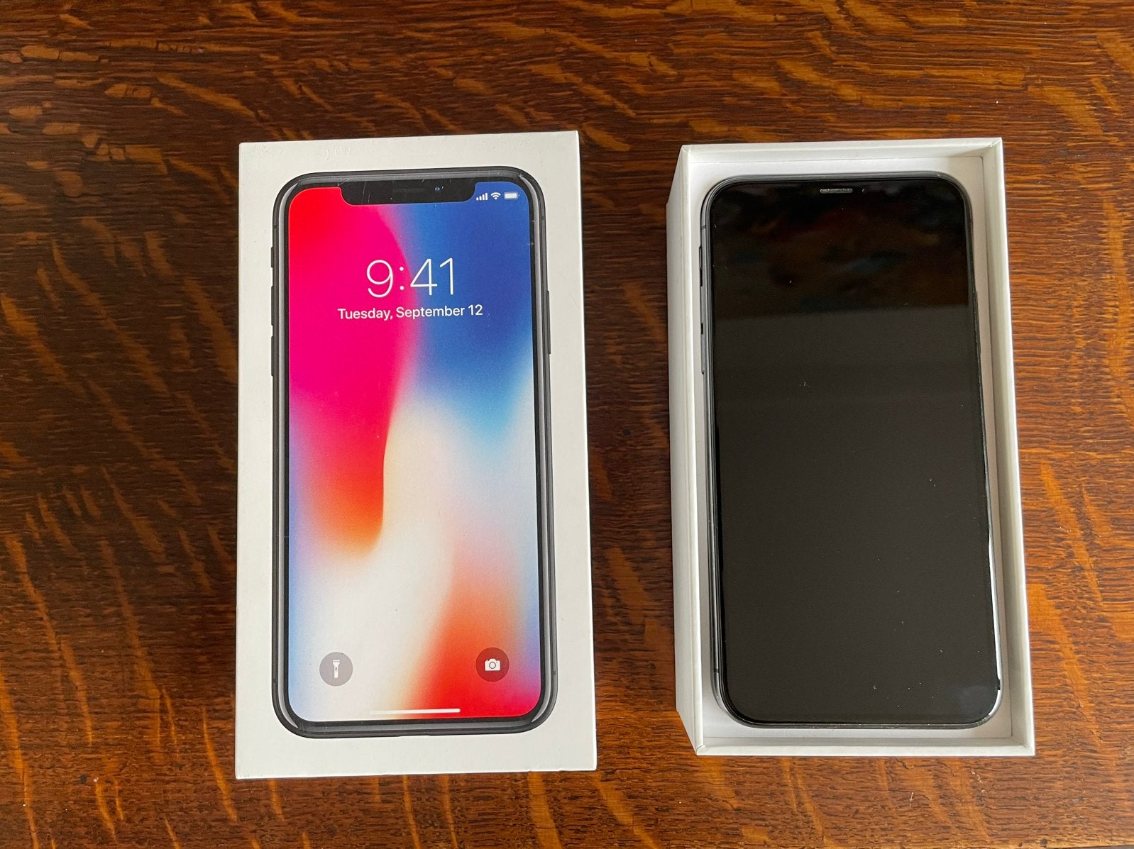 Apple iPhone X Zwart 64GB - Nette Staat, Telecommunicatie, Gebruikt, Zwart, 64 GB, Zonder simlock
