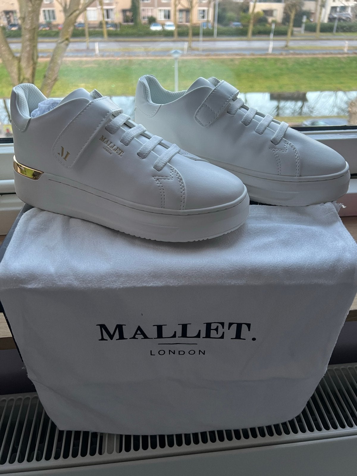 Mallet London Sneakers Wit maat 36, Verzenden, Nieuw, Wit, Sneakers of Gympen