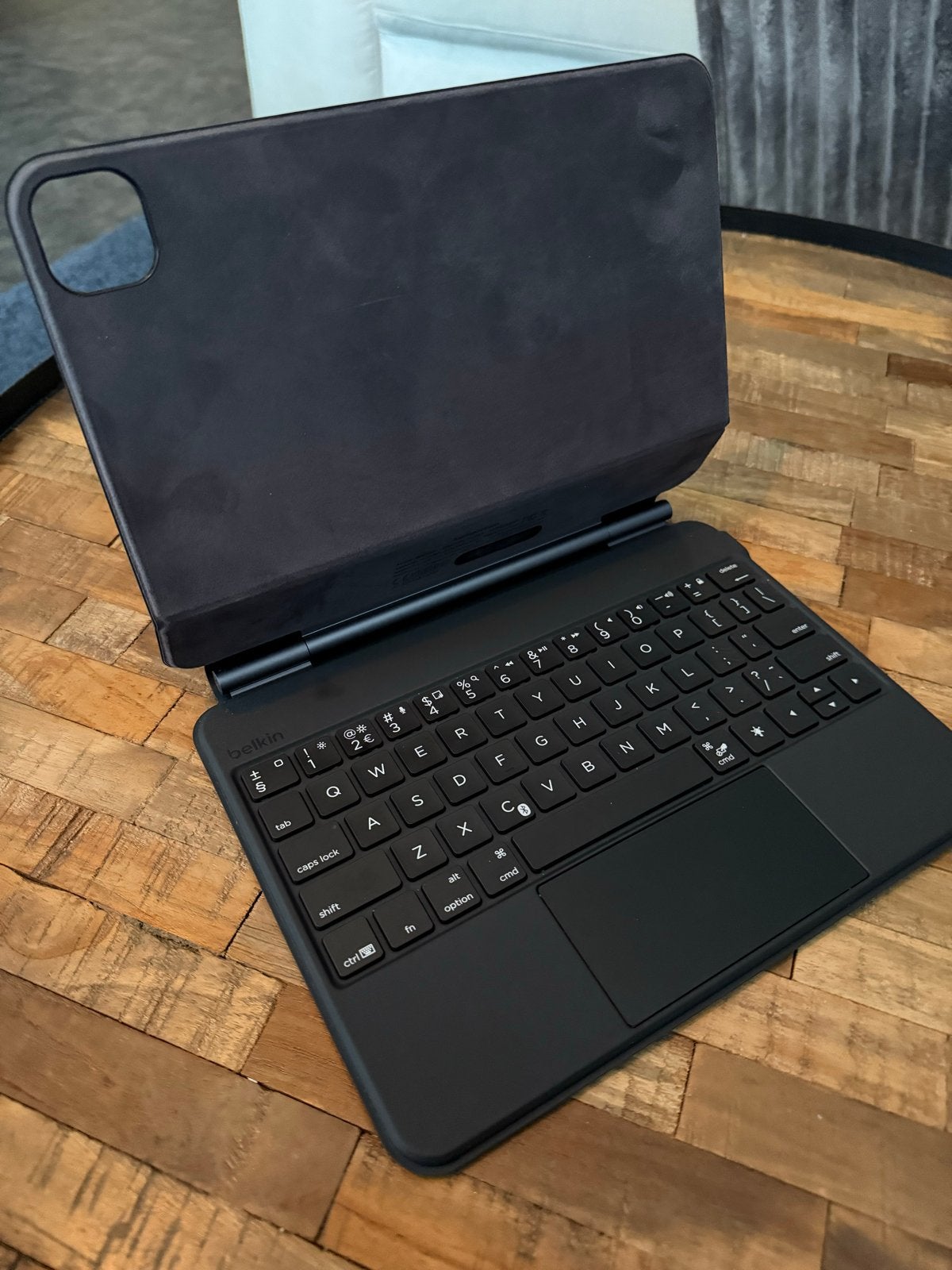 Belkin Magnetisch Keyboard Folio voor iPad pro 11 inch, Gebruikt, Ophalen of Verzenden, Draadloos, Qwerty