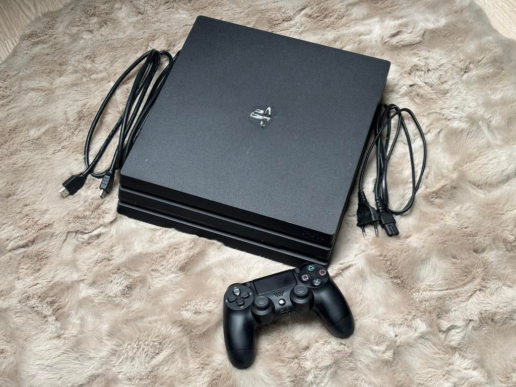 Playstation 4 pro, Ophalen of Verzenden, Zo goed als nieuw, Met 1 controller, Pro
