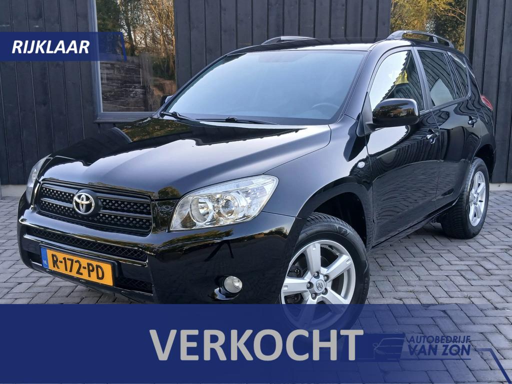 Toyota Rav4 2.0 16V VVt-i Executive 4WD Leder Carplay 2000KG, 1998 cc, 1440 kg, 4 cilinders, Zwart