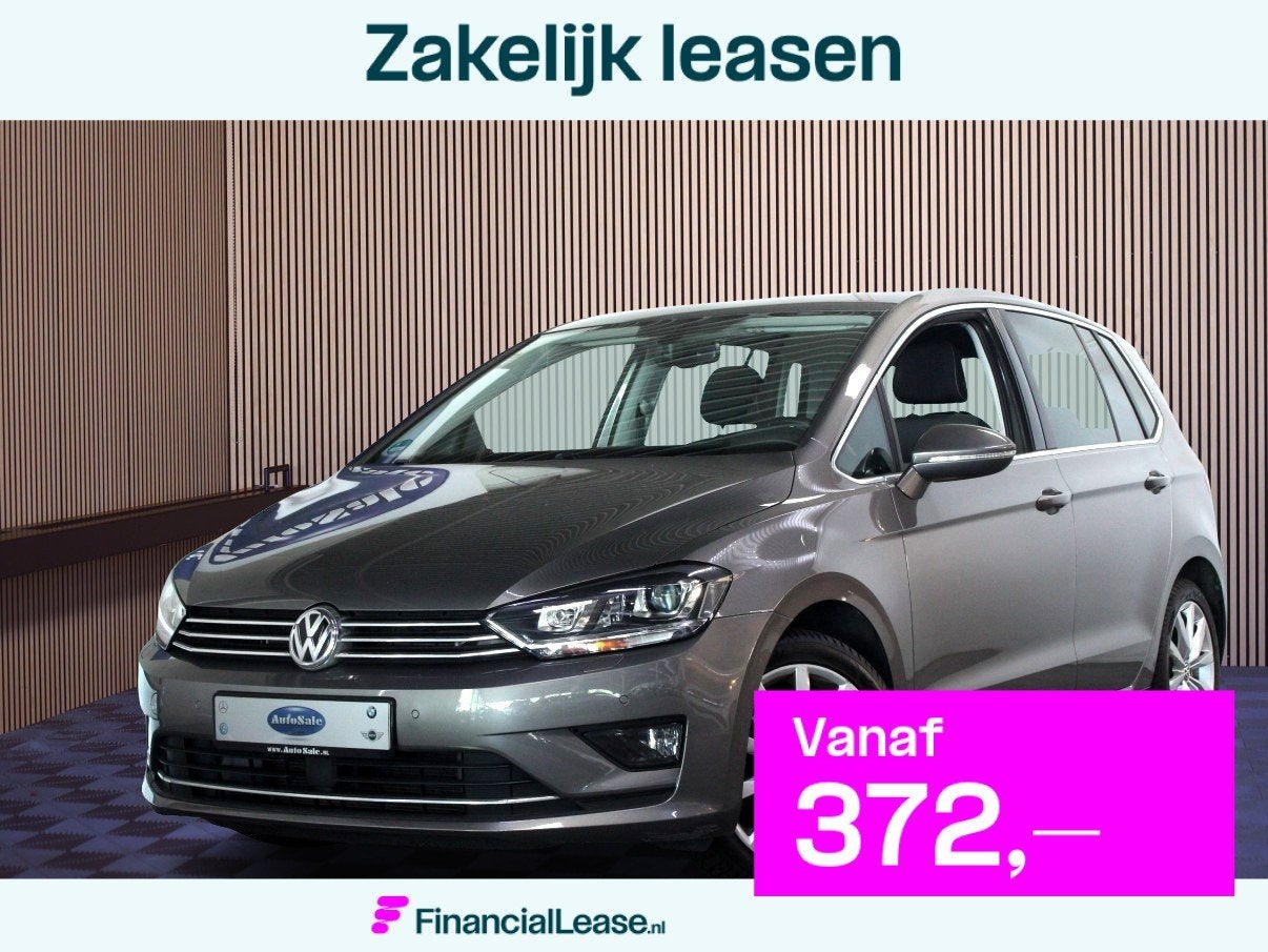 Volkswagen Golf Sportsvan 1.4 TSI DSG Highline 1eEIG ACC XEN, Gebruikt, Zwart, 4 cilinders, 1283 kg