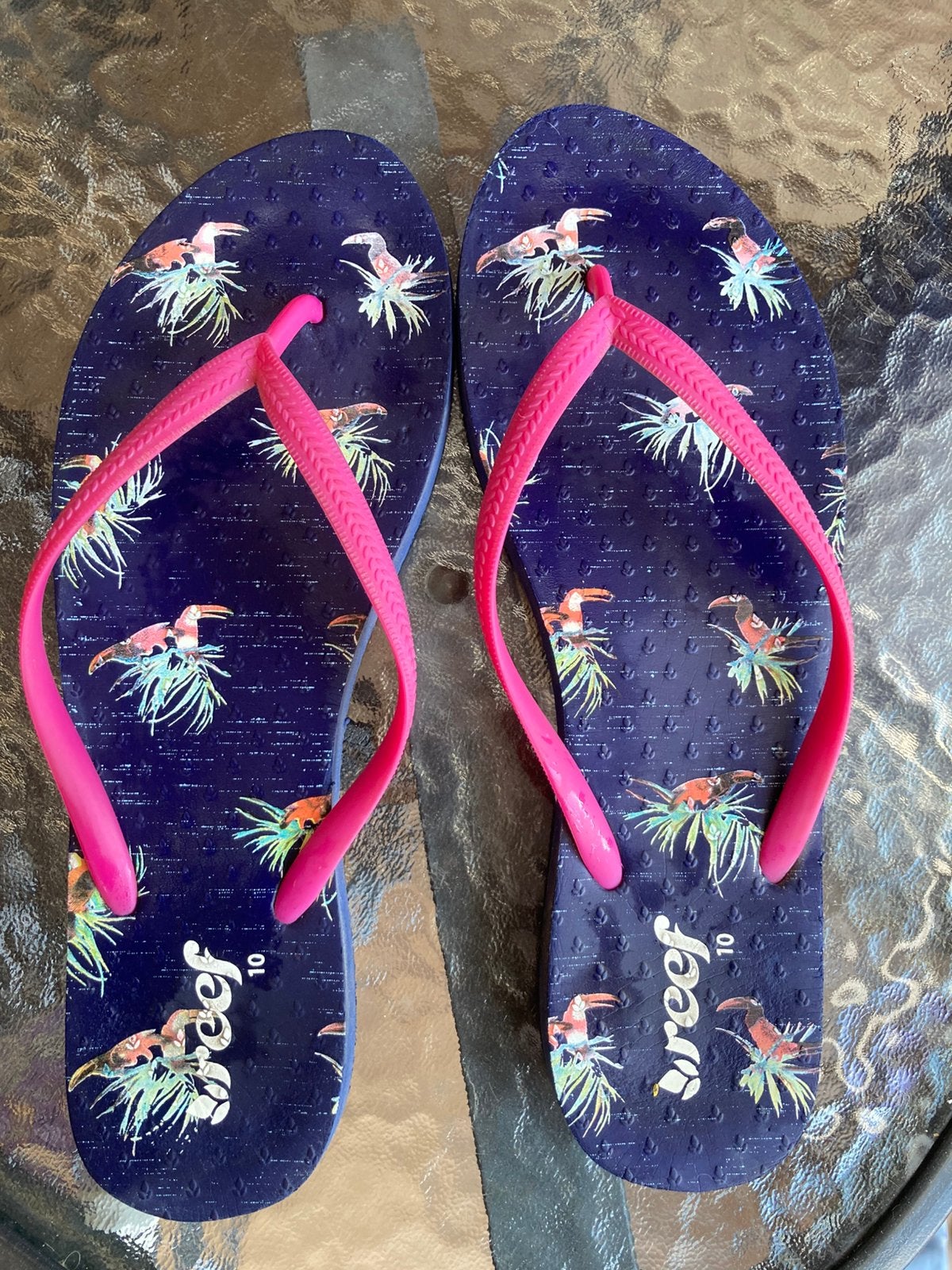 Teenslippers Reef, Overige kleuren, Zo goed als nieuw, Ophalen, Slippers
