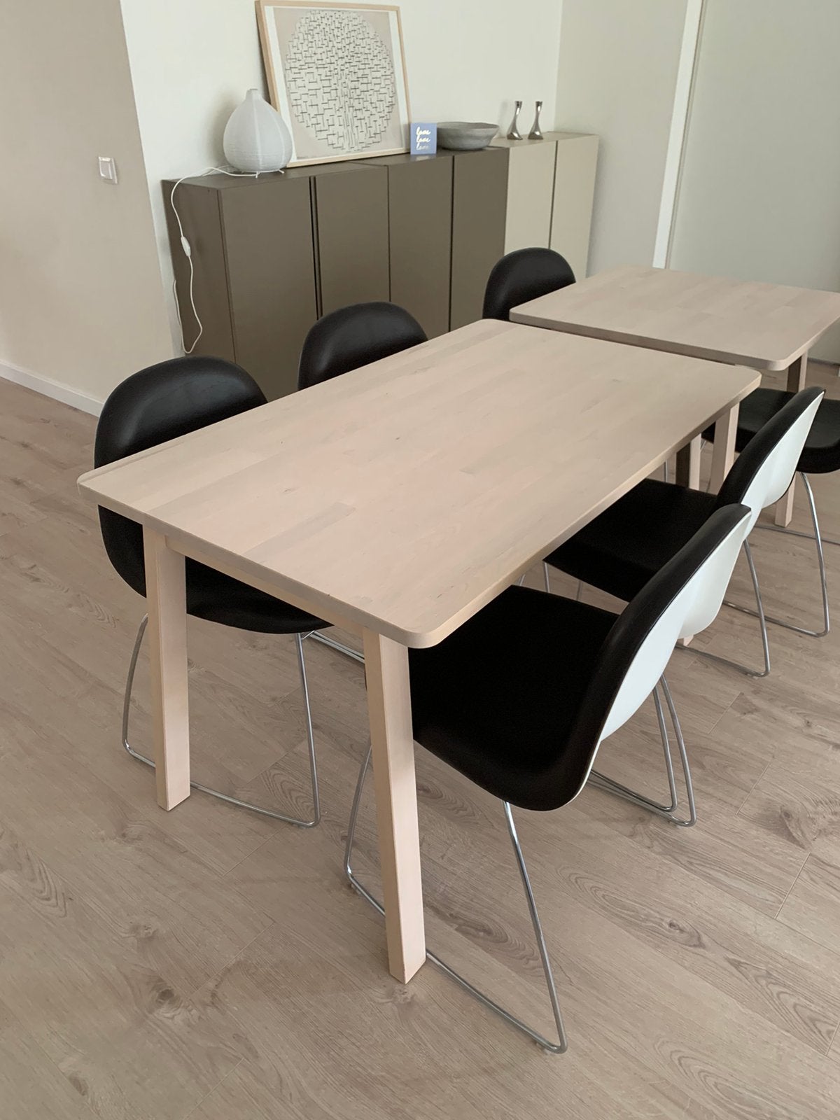 Ikea Norraker tafel 124 x 74 cm, Ophalen, Gebruikt