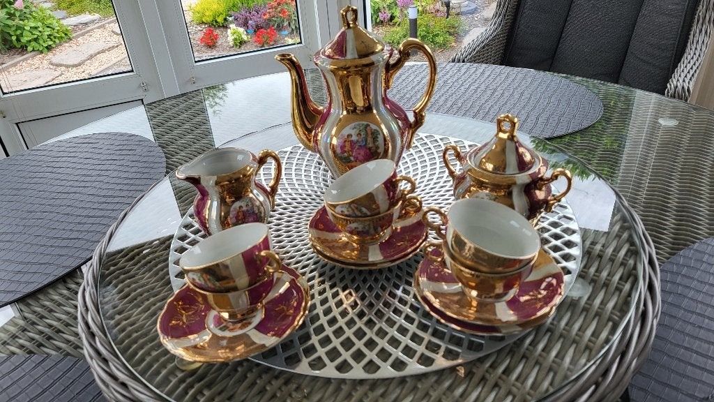 Mokka servies, Antiek en Kunst, Ophalen