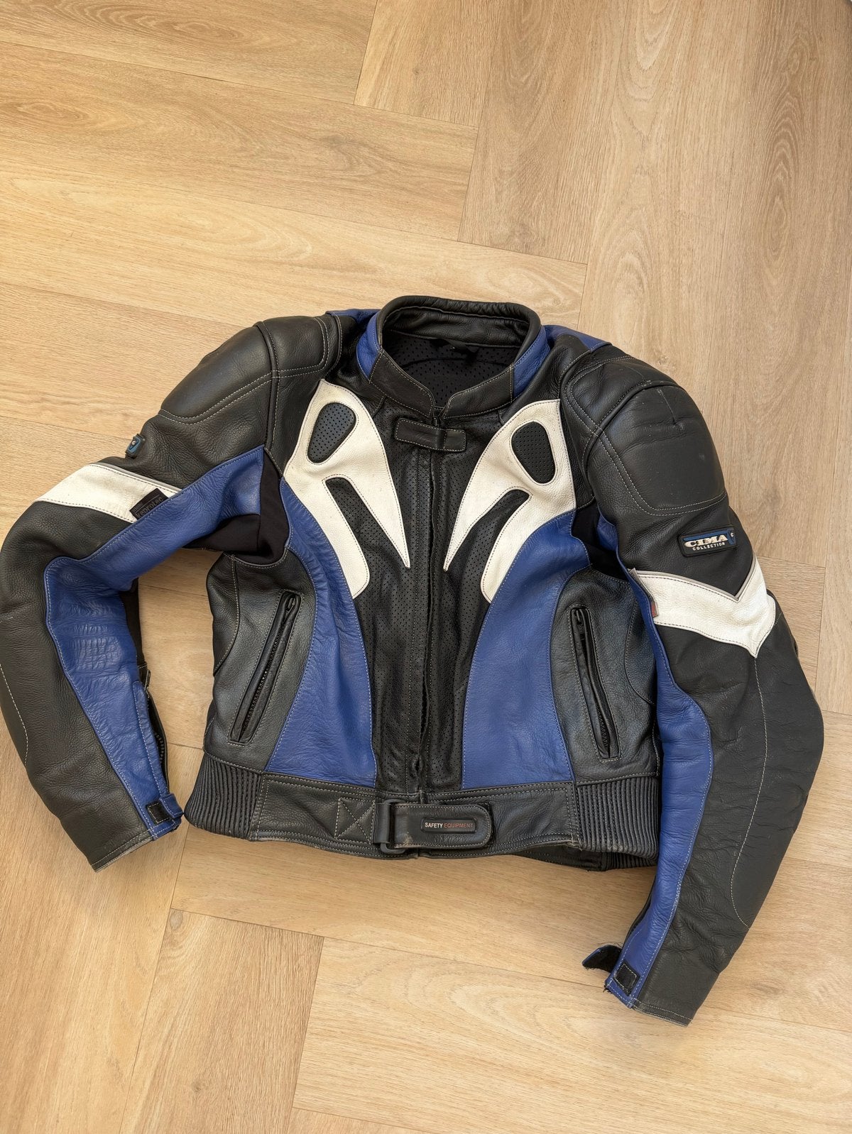 Cimade Leren Motorjas - Maat M, Motoren, Kleding | Motorkleding, Jas | leer, Heren, Tweedehands, Ophalen