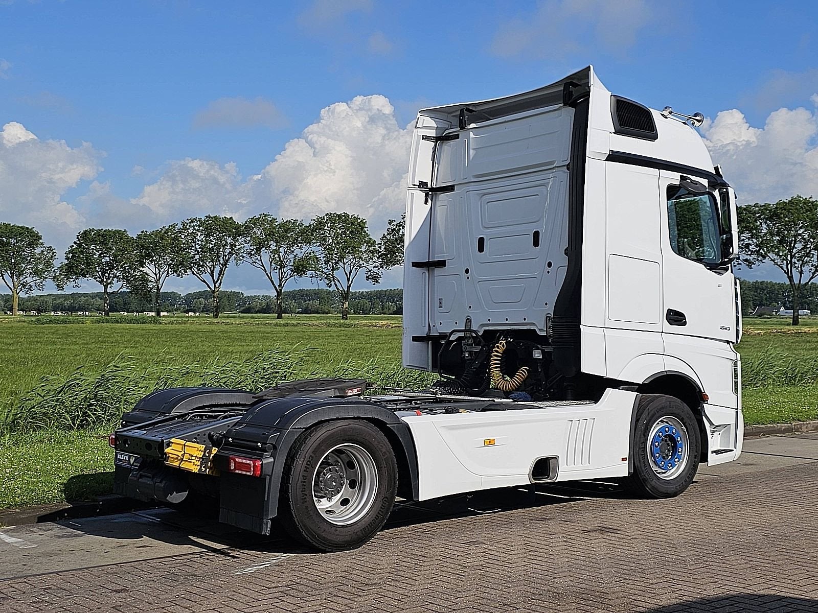 MERCEDES-BENZ ACTROS 1853 LS mp5 retarder 2x tank, Auto's, Automaat, Euro 6, Overige kleuren, Stoelverwarming