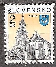 Slowakije 101, kerk, Verzenden, Overige landen, Gestempeld