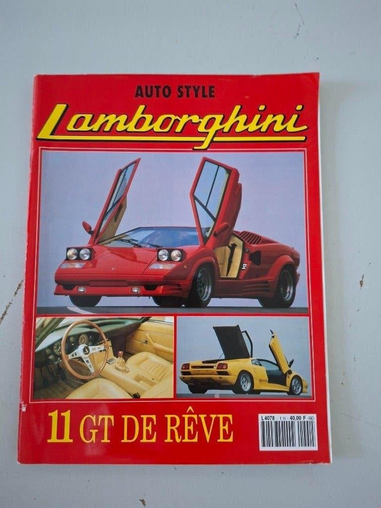 vintage boek Frans tijdschrift Lamborghini 1991, Boeken, Ophalen of Verzenden, Gelezen, Overige merken