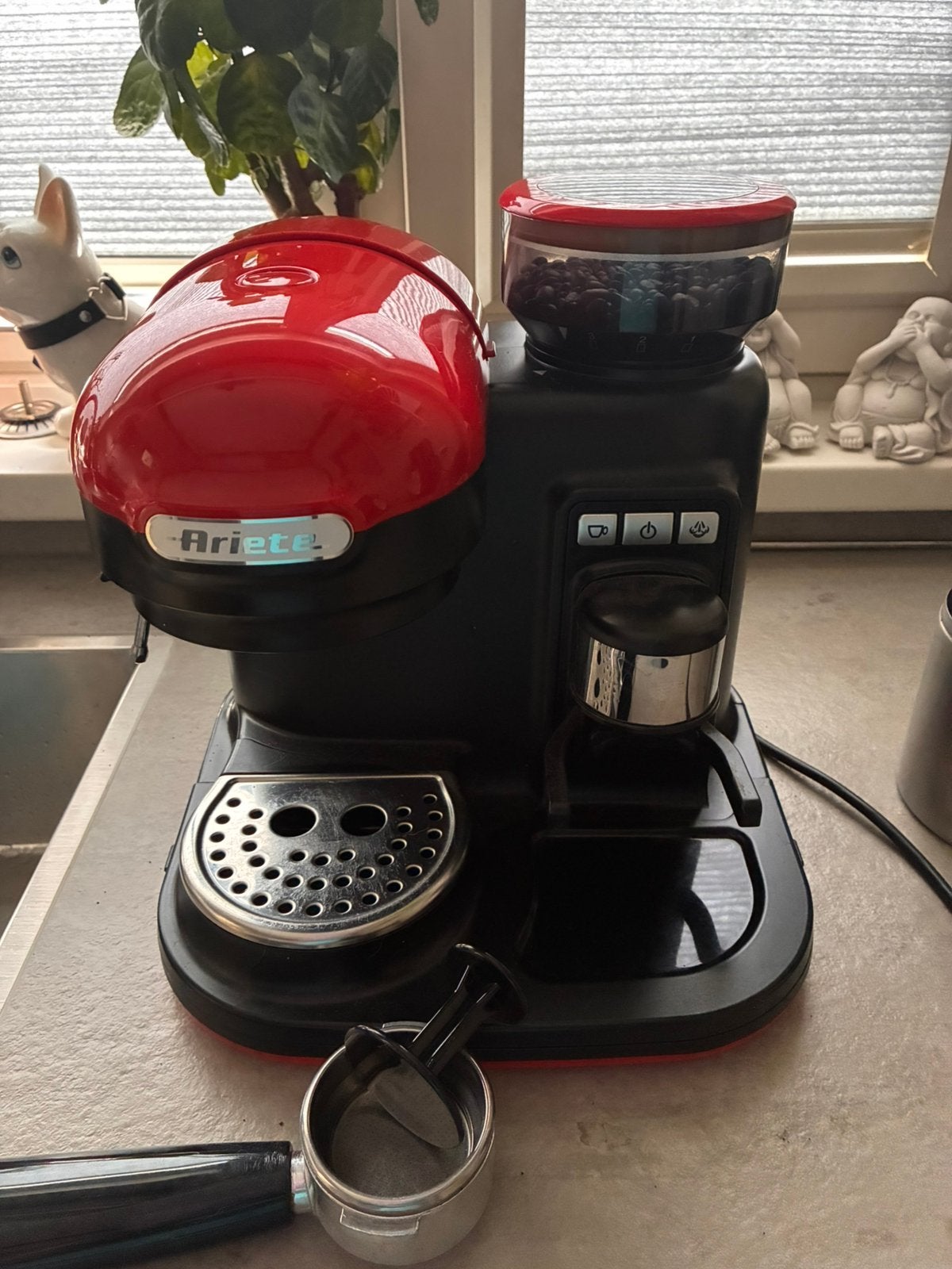Ariete bonen machine, Ophalen, Gebruikt, Koffiemachine, Koffiebonen