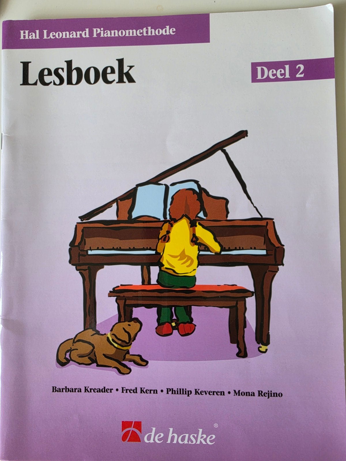 Hal Leonard Pianomethode Lesboek Deel 2, Gebruikt, Overige genres, Les of Cursus, Ophalen of Verzenden