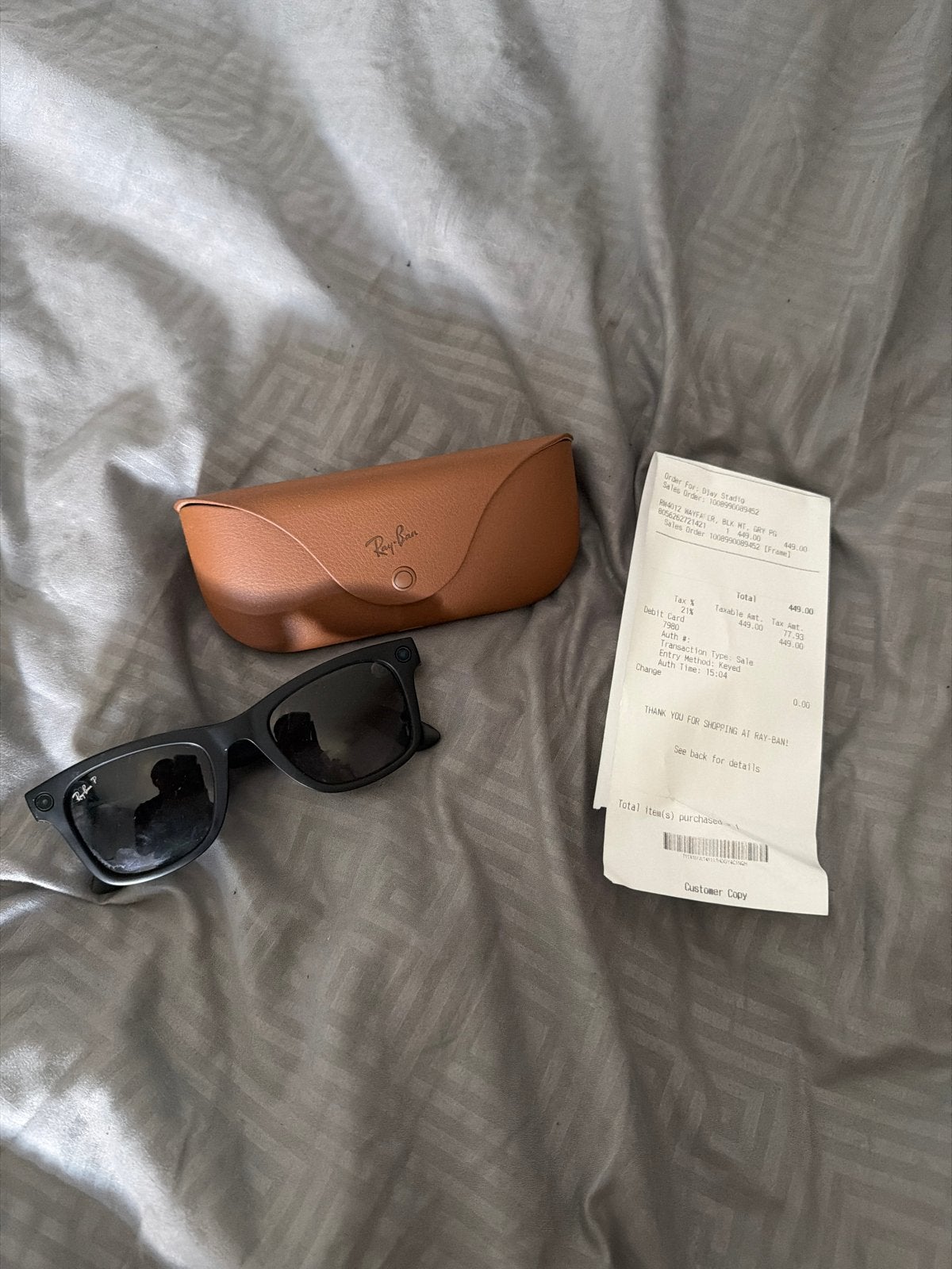 Ray-Ban Meta AI Smartbril - Zwart, Zo goed als nieuw, Zonnebril, Zwart, Ophalen of Verzenden, Zo goed als nieuw