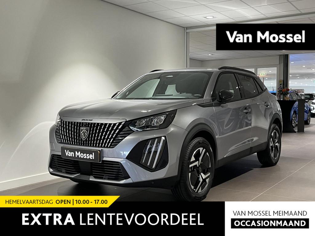 Peugeot 2008 1.2 Hybrid 145 Allure AUTOMAAT | Navigatie | Ap, Gebruikt, Euro 6, 1199 cc, Leder en Stof