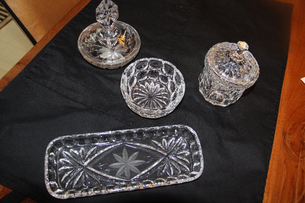 Vintage Boheems kristal, Antiek en Kunst, Antiek | Glas en Kristal, Ophalen of Verzenden
