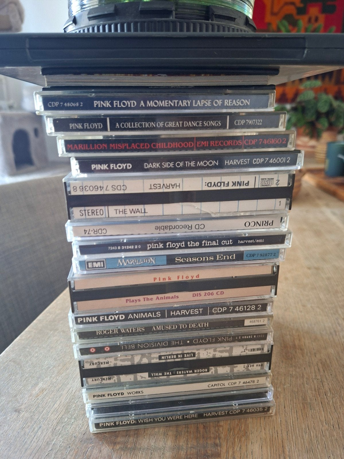 Stapel Pink Floyd CD's, Ophalen of Verzenden