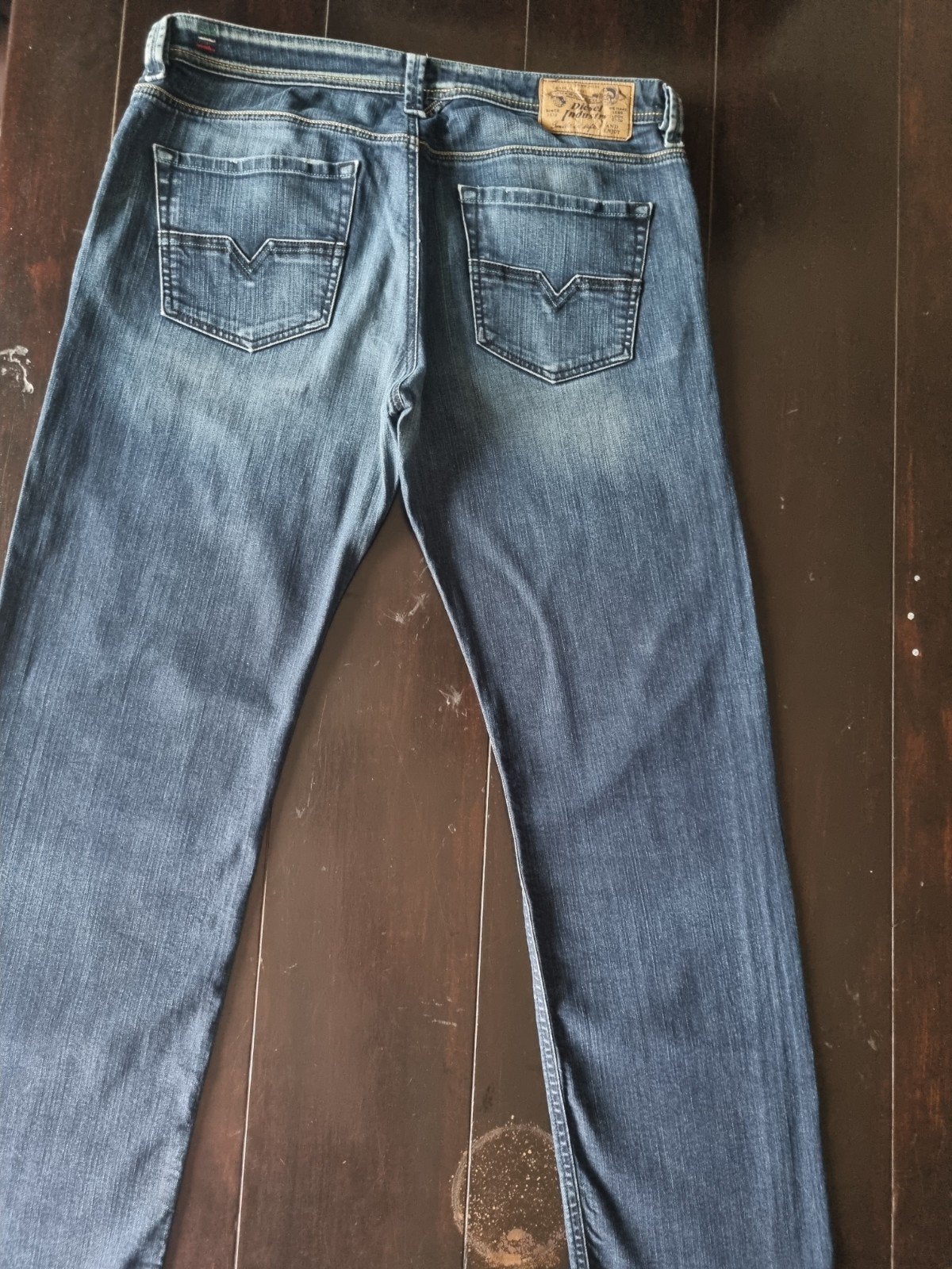 CLASSIC DIESEL LARKEE REGULAR STRAIGHT STRETCH JEANS 36/34!, W36 - W38 (confectie 52/54), Diesel, Blauw, Ophalen of Verzenden