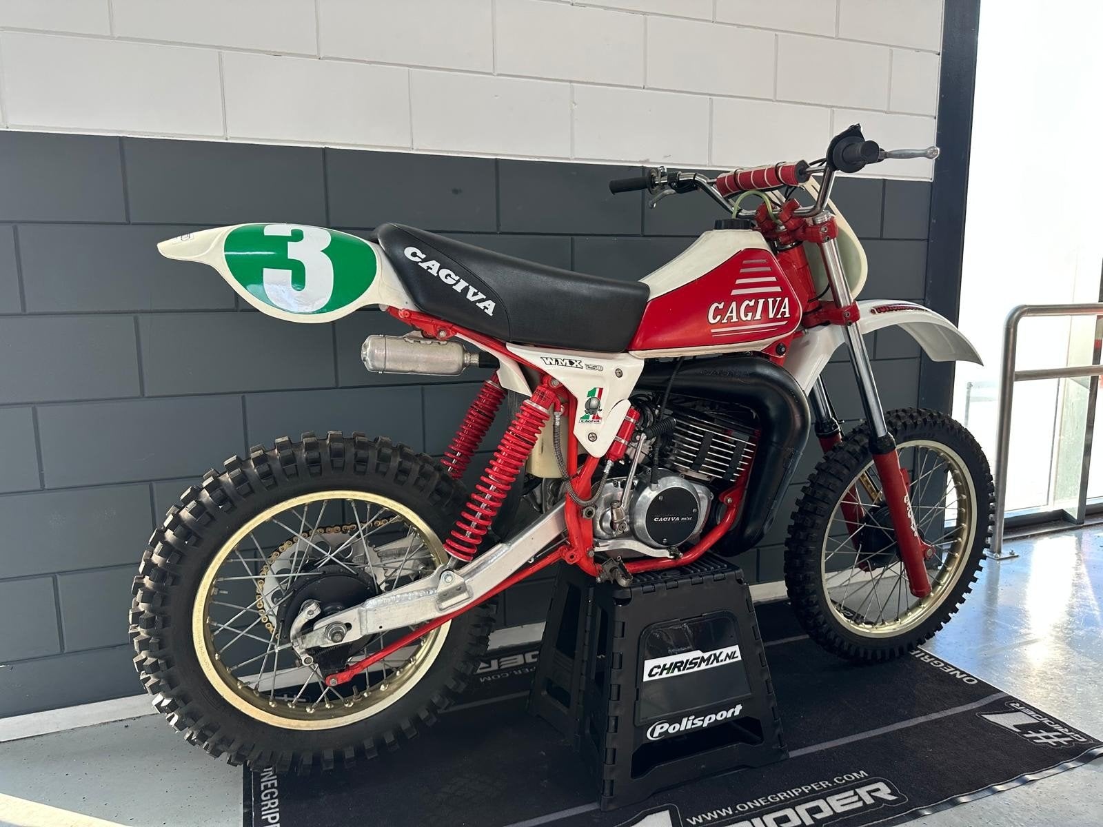 Cagiva wmx 250 1981, Motoren, 250 cc, Bedrijf, Crossmotor, Husqvarna
