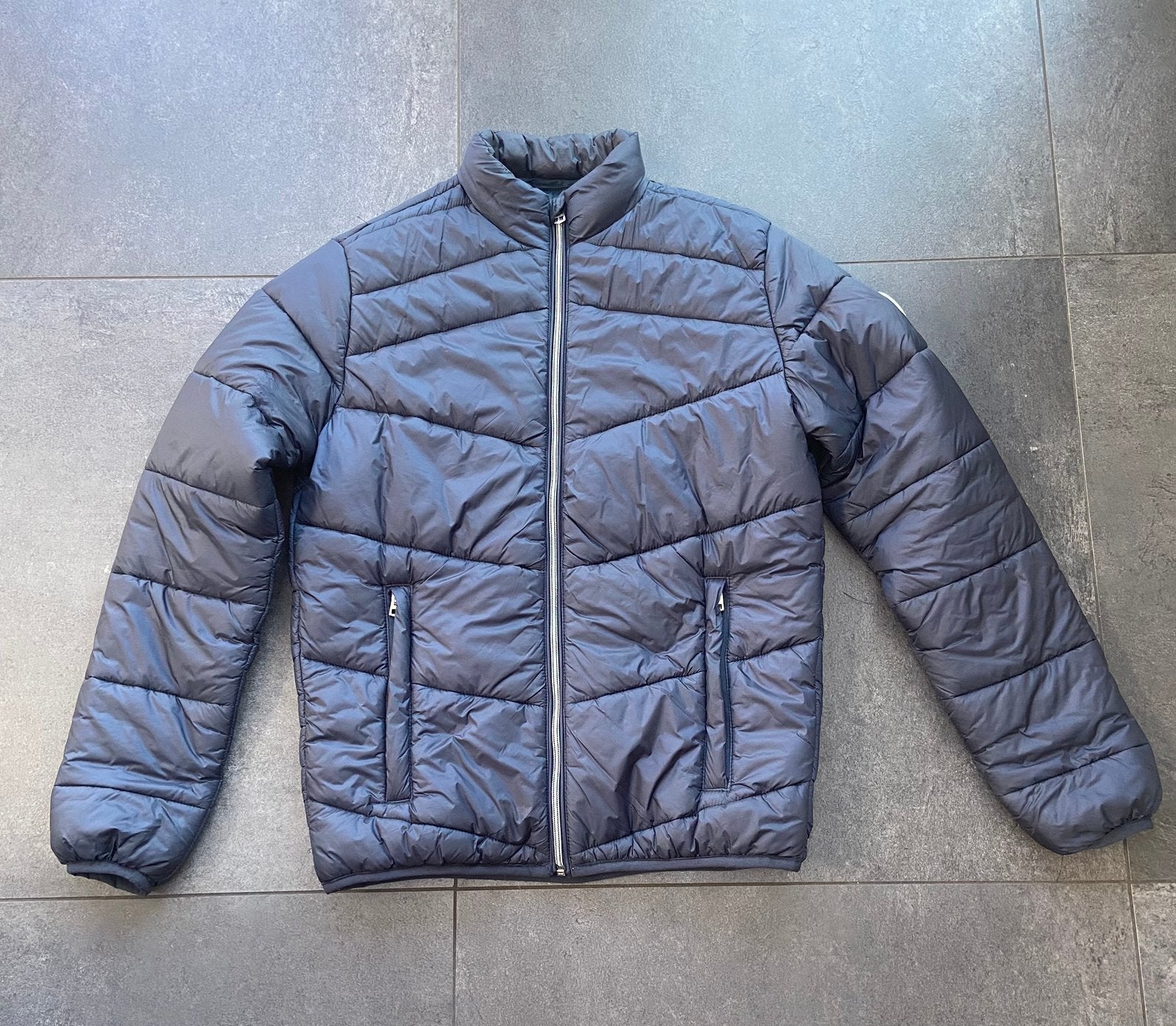Winterjas / herfstjas Jack & Jones mt M, Ophalen of Verzenden, Gedragen, Maat 48/50 (M), Blauw